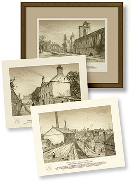 Rare antique prints of Arbroath. Archivable for 75 years.