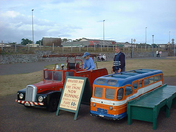 The Seafront's Miniature Bus.